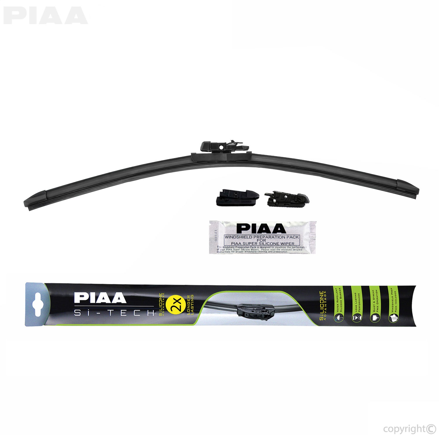 PIAA Black Silicone Wiper Blade - 18