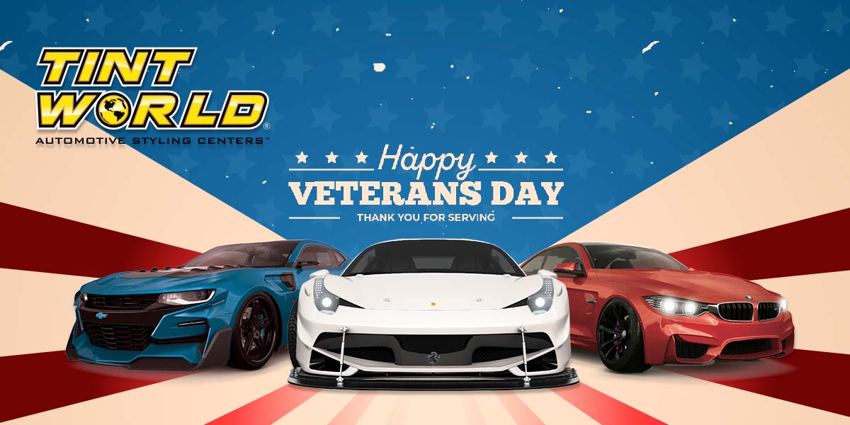 Veterans Day Promotion Tint World