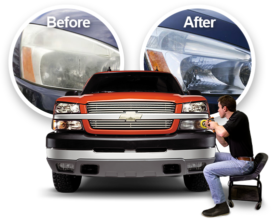 headlight restoration, yellowed headlights, head light restoration, how to clean foggy headlights