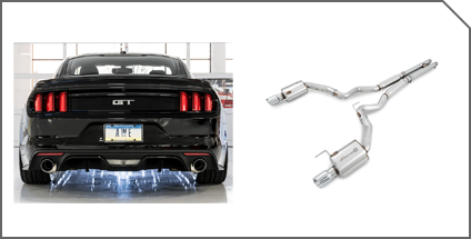 Ford S550 Mustang GT exhaust kit