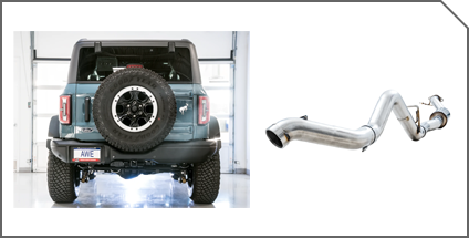 Ford Bronco exhaust kit