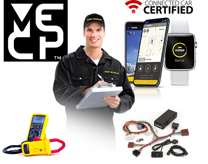 MECP trained Certified Technicians, mobile electronics technicians, remote car starter