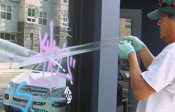 Anti-Graffiti Film