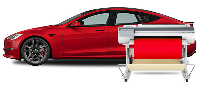 Car wraps, car color change wraps