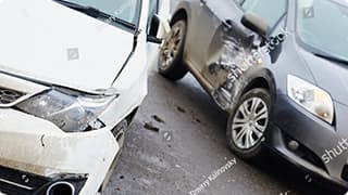 Car fender bender