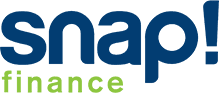 Snap! Financing Logo, in store financing, instant credit