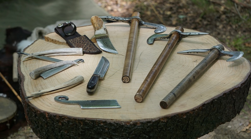 Examples of types of products that are considered age restricted under this new law, including hatchets, foldable knives, carving double sided knives, axes