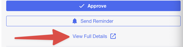 Opening the full ID check details from the ID check summary in the BigCommerce order or customer extension