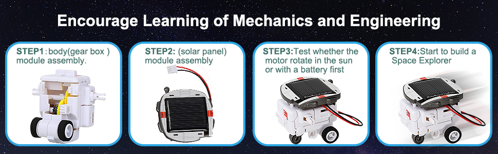 Solar Robot Toys for Kids Ages 8-12, STEM Projects 6-in-1 Science Kits DIY  Educational Building Toys, Christmas Birthday Gifts for 8-12 Year Old Boys  Girls Teens 