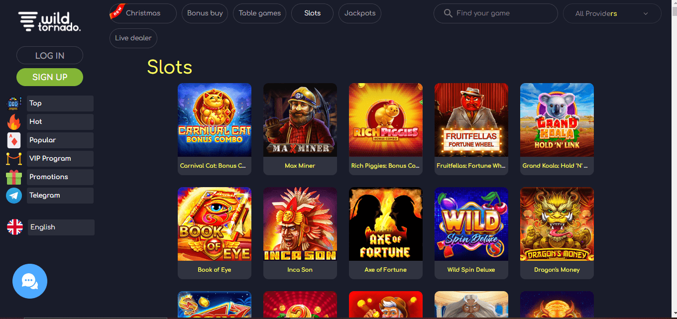 Wild Tornado casino slots