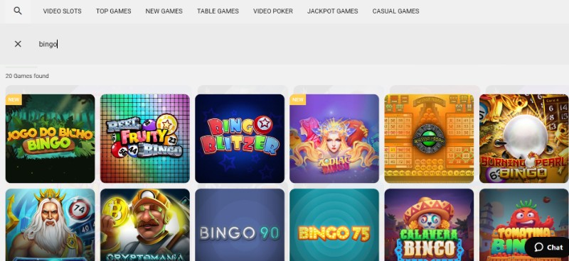 Wikiluck casino game search