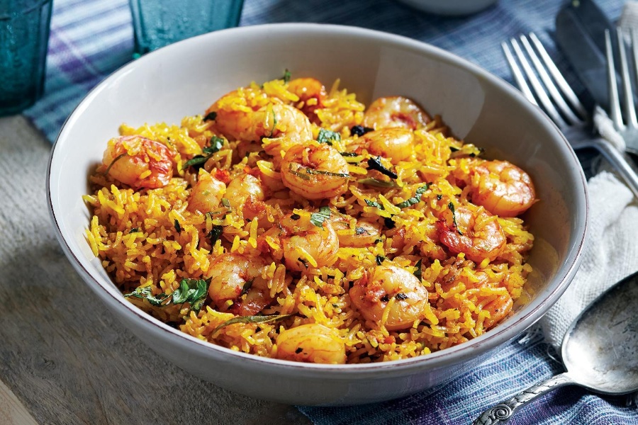 Prawns Biryani