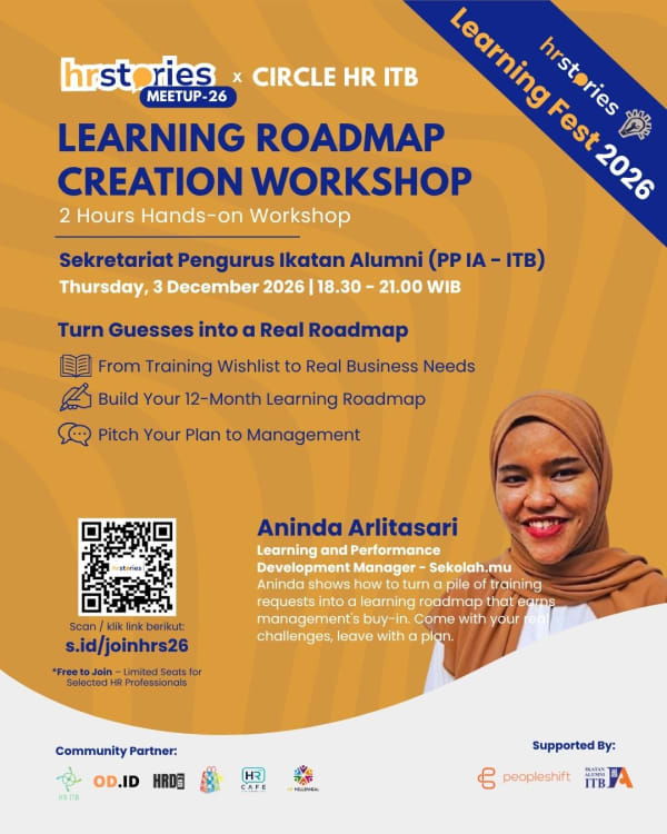 Poster for The Annual Learning Plan Workshop: Turn Guesses into a Real Roadmap