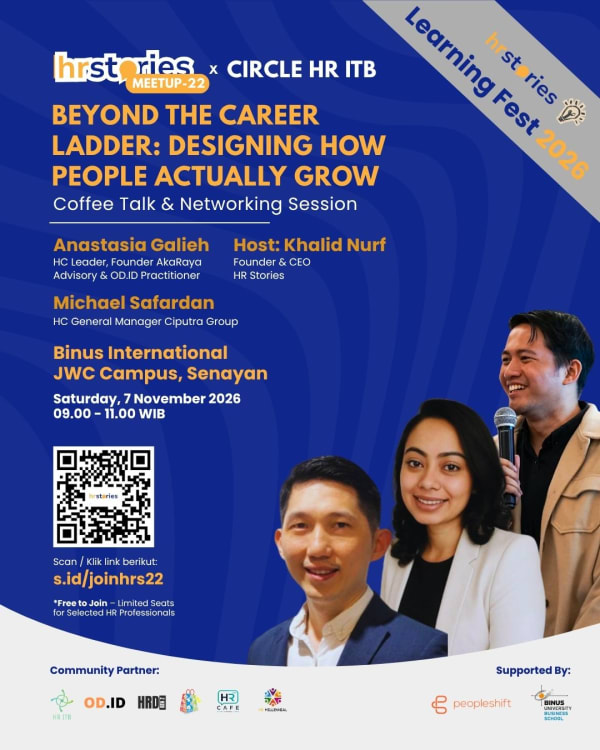 Poster for Beyond the Career Ladder: Designing How People Actually Grow
