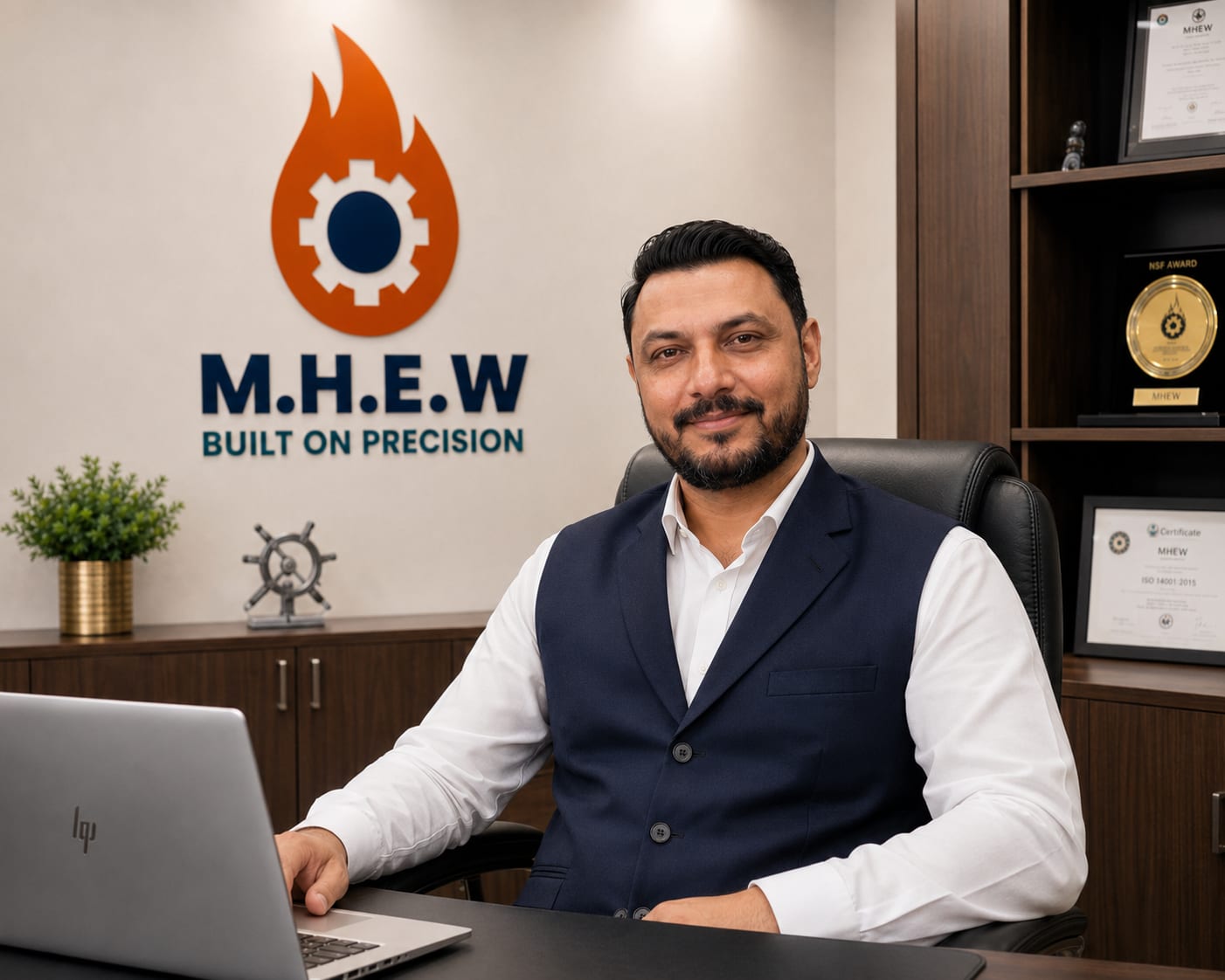 Muhammad Hussain, Founder and Chief Executive Officer of Muhammad Hussain Engineering Works (MHEW)