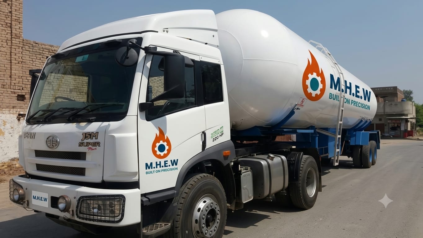 LPG transport bowser tanker and nationwide fuel delivery logistics