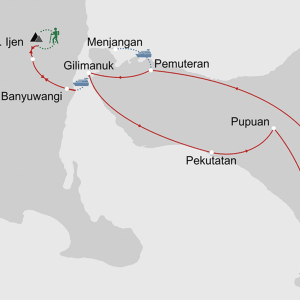 Balis unbekannter Westen und Ijen Vulkan ab Süd-Bali: _Karte_indonesien-bali-balis-unbekannter-westen-und-ijen-vulkan_copyright: Stepmap, 123map-2013 Daten: OpenStreetMap, Lizenz ODbL 1.0