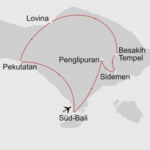 Bali mal anders ab Süd-Bali: _Karte_indonesien-bali-mal-anders_copyright: Stepmap, 123map-2013 Daten: OpenStreetMap, Lizenz ODbL 1.0