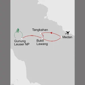 Gunung Leuser Nationalpark ab Medan: _Karte_indonesien-sumatra-gunung-leuser-nationalpark_copyright: Stepmap, 123map-2013 Daten: OpenStreetMap, Lizenz ODbL 1.0