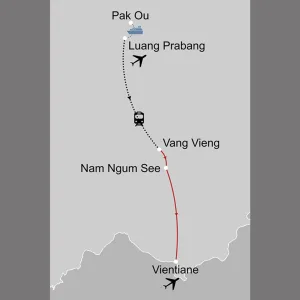 Klassisches Laos ab Luang Prabang: _Karte_laos-klassisches-laos_copyright: Stepmap, 123map-2013 Daten: OpenStreetMap, Lizenz ODbL 1.0