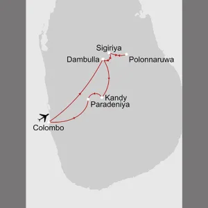 Im Herzen des kulturellen Dreiecks ab Colombo: _Karte_sri-lanka-im-herzen-des-kulturellen-dreiecks_copyright: Stepmap, 123map-2013 Daten: OpenStreetMap, Lizenz ODbL 1.0