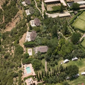 Kasbah Tamadot in Atlasgebirge:  Kasbah Tamadot - Tennis
