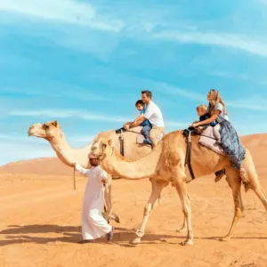 Thousand Nights Camp in Wüste:  Oman Thousand Nights Camp