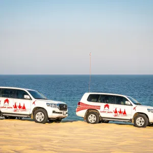 Regency Sealine Camp in Doha:  Qatar Regency Sealine Camp Jeep-Safari