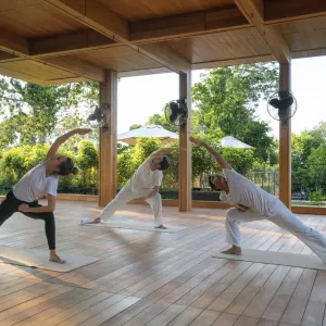 Six Senses Krabey Island in Sihanoukville & Inseln:  Six Senses Krabey Island Yoga