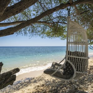 Gili Eco Villas Trawangan:  Gili Eco Villas Trawangang Swing on the Beach