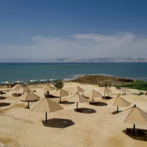Dead Sea Spa in Totes Meer:  Jordanien Dead Sea Spa Resort Strand