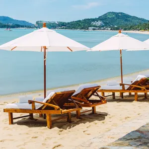 Zazen Boutique Resort & Spa in Ko Samui:  Ko Samui Zazen Strand