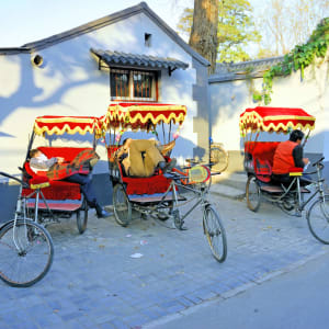 Hutong Tour Peking: China Beijing Altstadt Rikscha