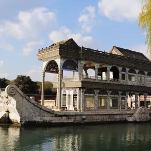 Sommerpalast & Große Mauer in Peking: China Beijing Sommerpalast Boot