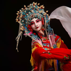 Qing-Gräber und Peking-Oper: China Peking Oper
