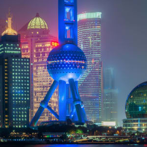 Shanghai bei Nacht: China Shanghai bei Nacht