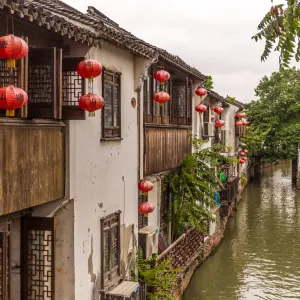 Suzhou mit Wasserdorf in Shanghai: China Shanghai Suzhou