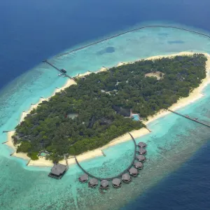 Adaaran Select Meedhupparu in Malediven:  Adaaran Select Meedhupparu Aerial