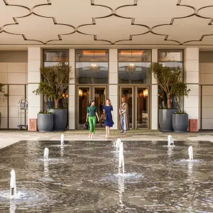 Fairmont La Marina Rabat:  Fairmont La Marina Rabat - Eingang