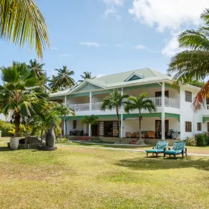 L´Habitation Cerf Island Hotel in Outer Islands:  Seychellen L Habitation Cerf Island Hauptgebäude