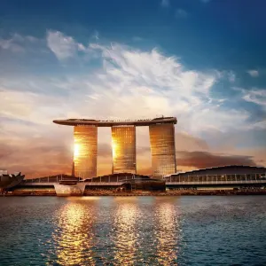 Marina Bay Sands in Singapur:  Singapur Marina Bay Sands