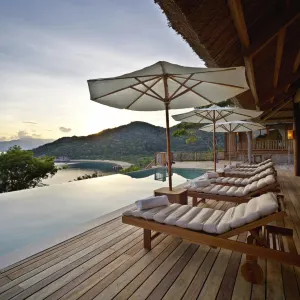 Six Senses Ninh Van Bay in Nha Trang:  Vietnam Six Senses Ninh Van Bay Hilltop Reserve