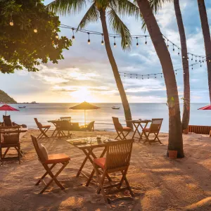 Anantara Rasananda Koh Phangan Villas in Ko Phangan:  Anantara Rasananda Koh Phangan Villas Restaurant 