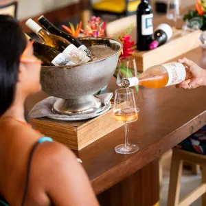 Canopy by Hilton Seychelles in Mahé:  Canopy by Hilton Seychelles - Weinprobe