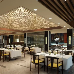 Jinjiang Tower Hotel in Shanghai:  China Shanghai Jinjiang - Restaurant