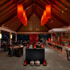 Labriz Silhouette Seychelles in Outer Islands:  Hilton Seychelles Labriz - Sakura Restaurant