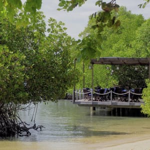 The Menjangan in Nord-Bali:  Indonesien Bali The Menjagan Pantai Restaurant