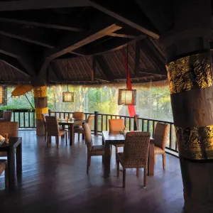 The Menjangan in Nord-Bali:  Indonesien Bali The Menjagan Restaurant