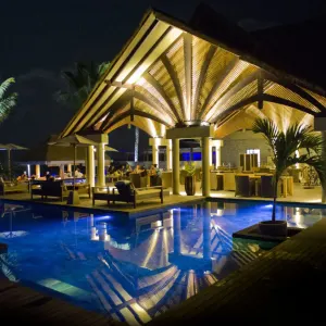 Le Domaine de L´Orangeraie in La Digue:  Le Domaine de L Orangeraie - All Day dining area