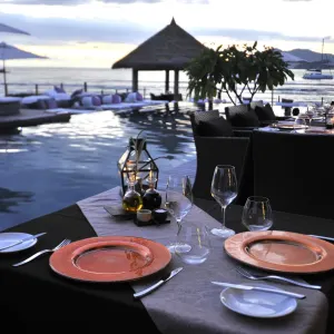 Le Domaine de L´Orangeraie in La Digue:  Le Domaine de L Orangeraie Restaurant